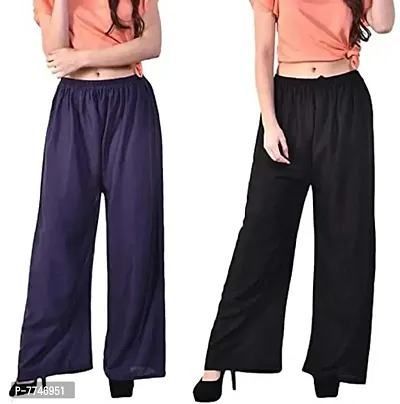 Buy Soft Linen Women's Loose Fit Cotton Palazzo Pants  (SLPALAZZO2POCK_DPINK_Deep Pink_28) Online In India At Discounted Prices